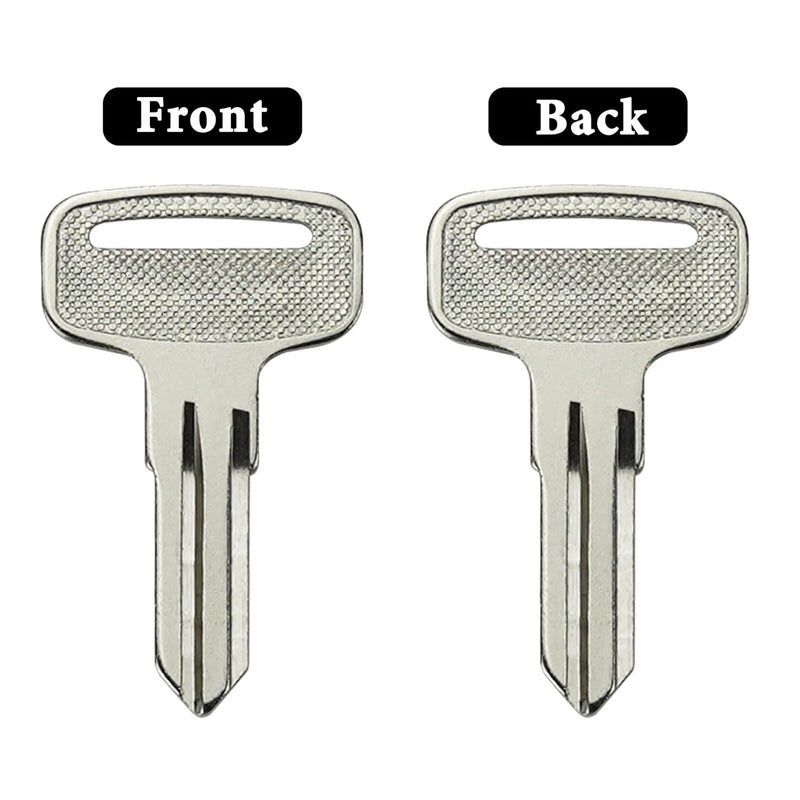 gradora 4PCS 4010321 Ignition Keys Blanks Replacement for Po-laris 4 Wheeler ATV Ranger RZR Snowmobile Fits Key Code 22 23 27 28 Series - Image 2